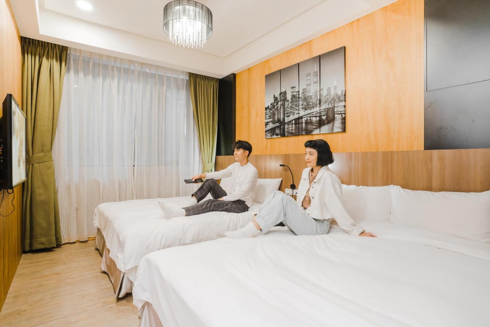 Royal Rose Hotel Ximen Тайбей Номер фото